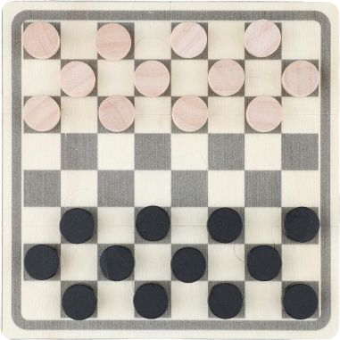 Juego de Ajedrez y Damas de Madera | Goodie