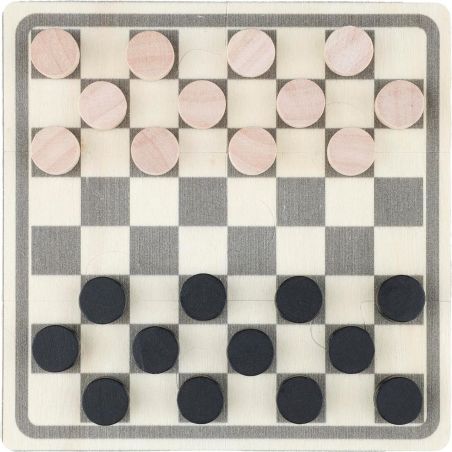 Juego de Ajedrez y Damas de Madera | Goodie