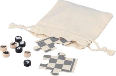 Juego de Ajedrez y Damas de Madera | Goodie