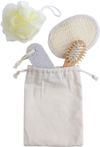 Set de Baño Bambú y Algodón Personalizado | Goodie