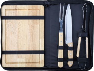 Set de Barbacoa Acero Inox Personalizado | Goodie