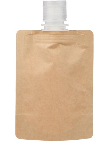 Loción solar protectora en bote de papel...