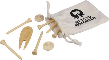 Set de tees de golf de madera | Goodie