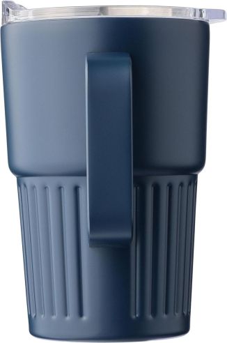 Taza termo de acero inox. reciclado (450 ml) Personalizada 101267377