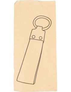 Llavero de tela vaquera Personalizado 101267537