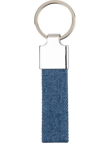 Llavero de tela vaquera Personalizado 101267537
