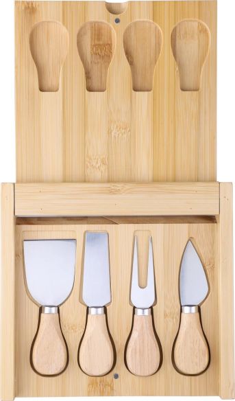 Tabla de bambú para quesos plegable | Goodie