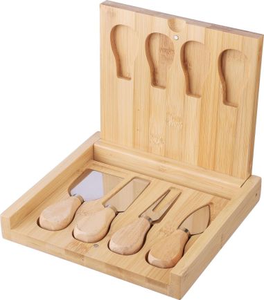 Tabla de bambú para quesos plegable | Goodie