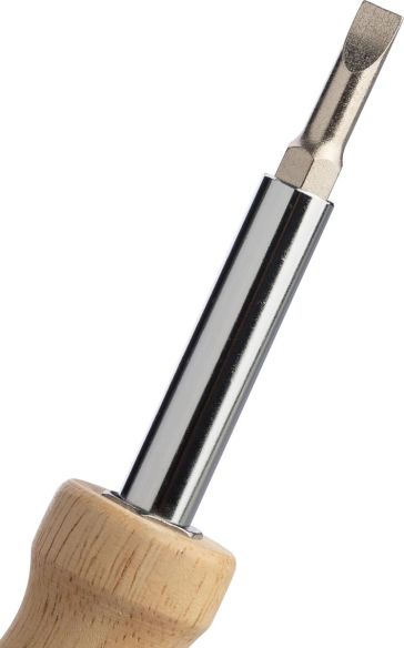 Set de destornilladores madera caucho | Goodie