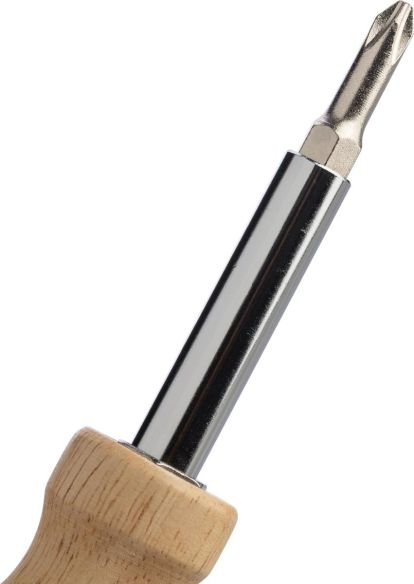 Set de destornilladores madera caucho | Goodie