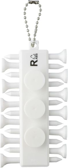 Set de tees de golf ABS reciclado | Goodie
