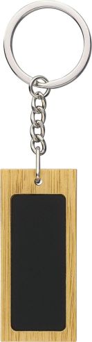 Set Bolígrafo y Llavero de Bambú Personalizado | Goodie