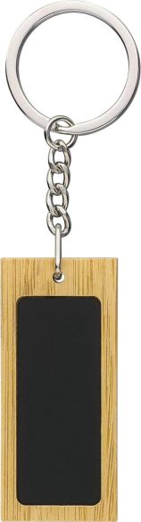 Set Bolígrafo y Llavero de Bambú Personalizado | Goodie