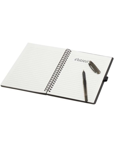 Set de libreta A5 de tapa dura y bolígrafo reutilizables \ (tinta negra) Personalizada 6107986