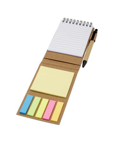 Bloc de notas adhesivas con bolígrafo \ (tinta...