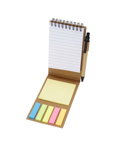 Bloc de notas adhesivas con bolígrafo \ (tinta...