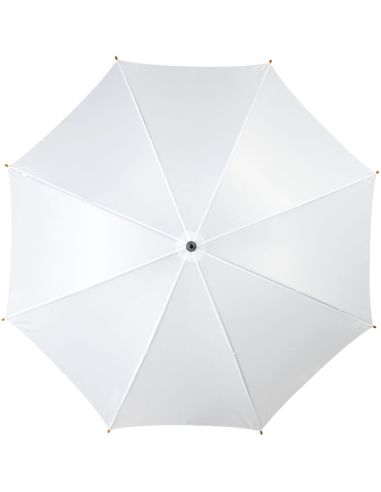 Paraguas automático con mango y caña de madera...