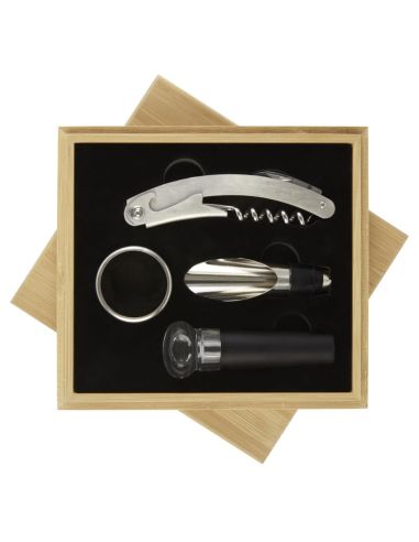 Juego de vino de cuatro piezas \ Personalizado...