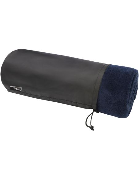 Manta de tejido polar coral de RPET certificada GRS \ Personalizada 6113191