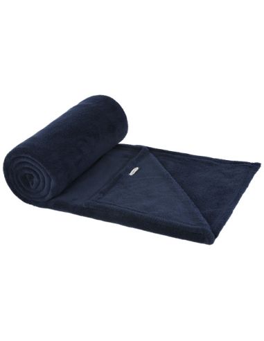 Manta de tejido polar coral de RPET certificada...