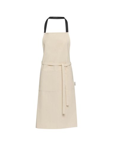 Delantal de algodón reciclado de 200 g/m² \...