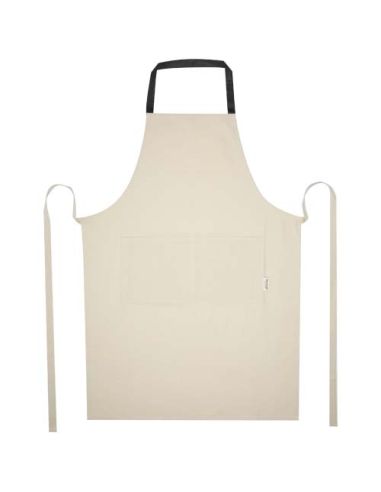 Delantal de algodón reciclado de 200 g/m² \...