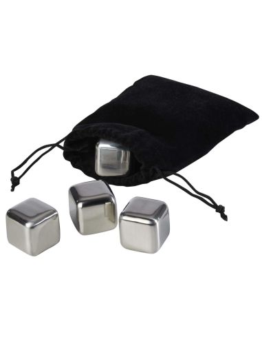 Juego de cubitos de hielo de acero inoxidable \...