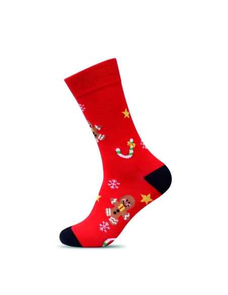 Par de calcetines de Navidad M Personalizada 7CX1574