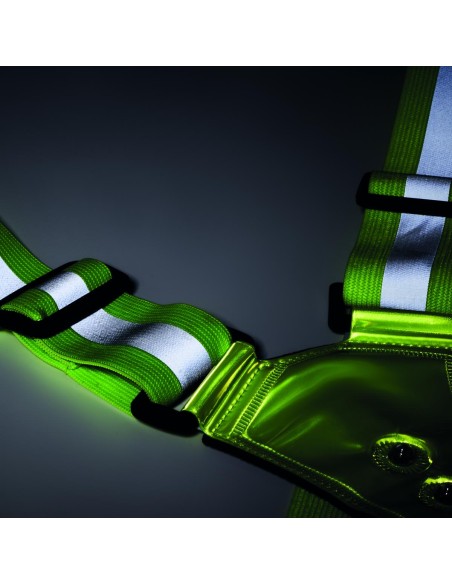 Chaleco reflectante con LED Personalizado 7MO2100