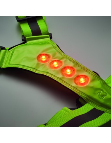 Chaleco reflectante con LED Personalizado 7MO2100