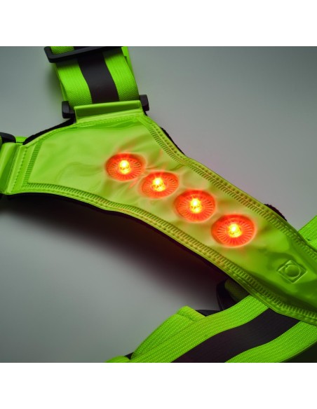 Chaleco reflectante con LED Personalizado 7MO2100