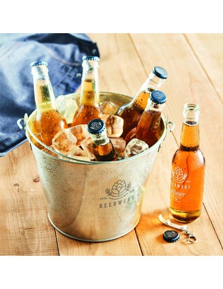 Cubo de cerveza de metal 4L Personalizado 7MO6777