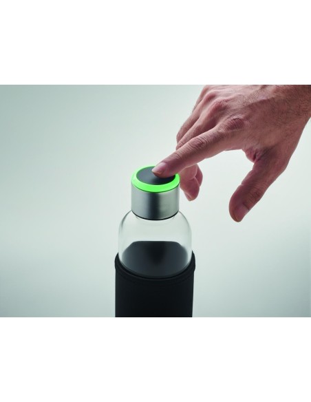 Botella de vidrio con sensor Personalizada 7MO6858