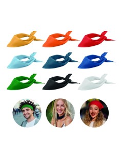 Pañuelo de cabeza poli algodón Personalizado 7MO6876