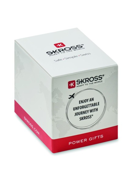 Cargador USB Skross Euro (AC) 27W Personalizado 7MO6883