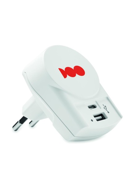 Cargador USB Skross Euro (AC) 27W Personalizado 7MO6883