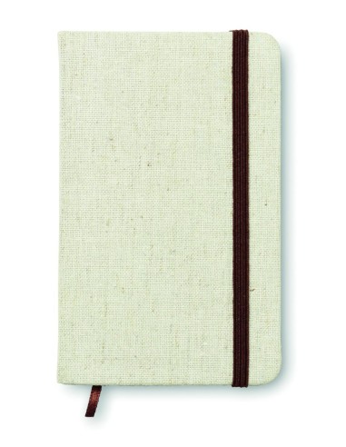 Cuaderno A6 con tapa de canvas Personalizado...