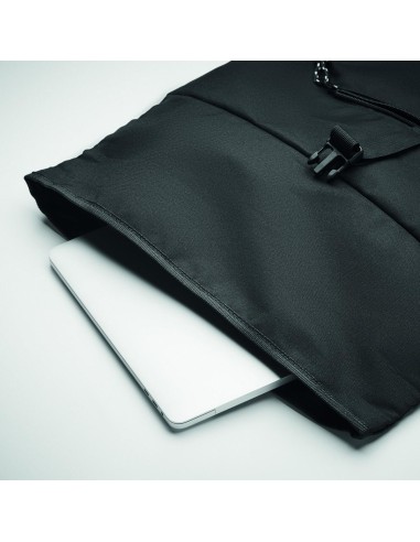 Mochila roll top RPET 600D Personalizada 7MO6998