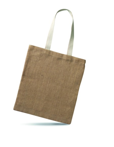 Bolsa de la compra en yute Personalizada 7MO7264