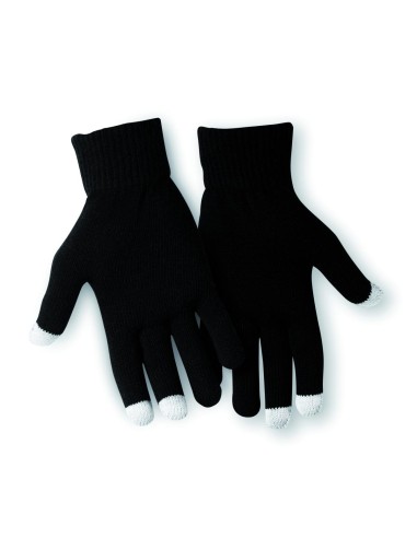 Guantes táctiles p/ smartphone Personalizado...