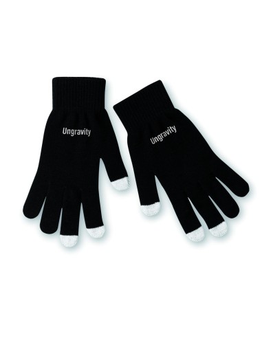 Guantes táctiles p/ smartphone Personalizado...