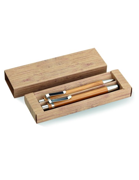 Set de bolígrafo y lápiz en ba Personalizado 7MO8111