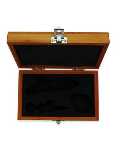 Set de vino en caja de bambú Personalizada 7MO8147