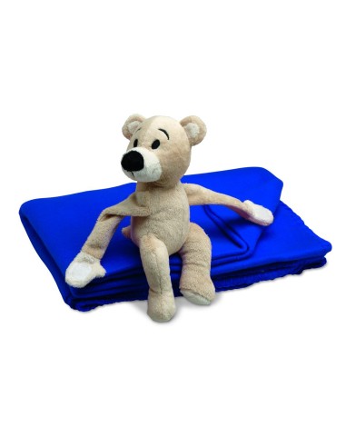 Manta polar con osito Personalizada 7MO8252