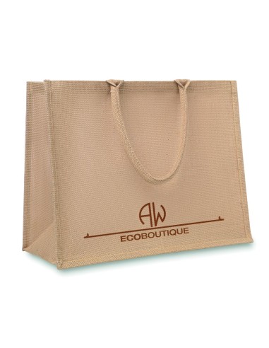 Bolsa de la compra en yute Personalizada 7MO8965