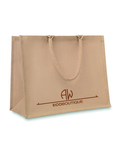 Bolsa de la compra en yute Personalizada 7MO8965