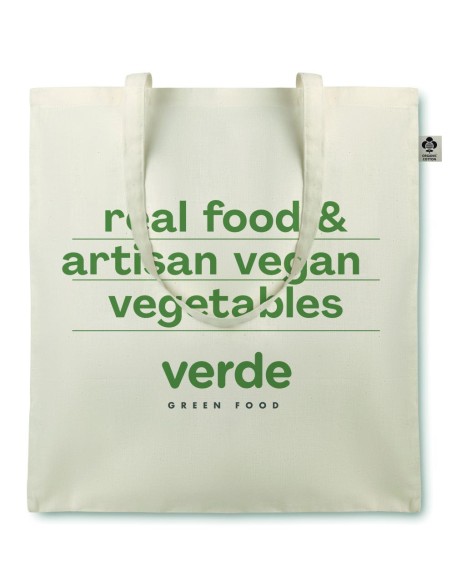 Bolsa de algodón orgánico Personalizada 7MO8973