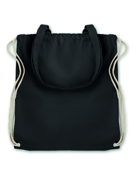 Mochila en canvas color y asas Personalizada 7MO9041