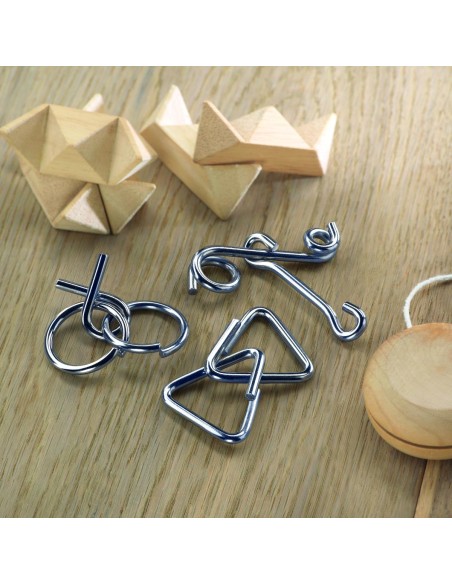 Set de 3 rompecabezas de metal Personalizada 7MO9191