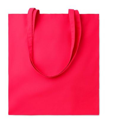 Bolsa de algodón 140 g/m² roja personalizada con el logo de tu empresa